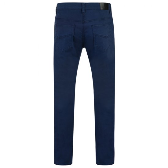 Kam Jeans Alba 5-pocket Stretch Chinos Navy - Blugi & pantaloni - Blugi & Pantaloni Bărbați Mărimi Mari
