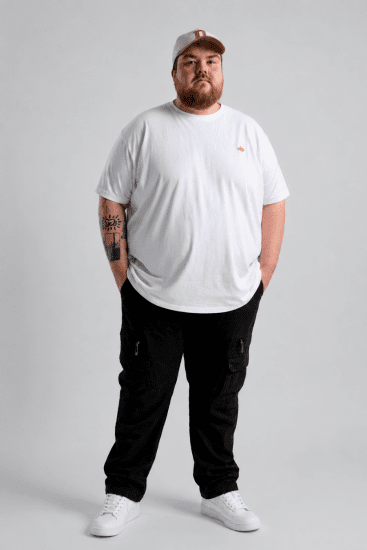 Kam Jeans Cargo pants Black - Blugi & pantaloni - Blugi & Pantaloni Bărbați Mărimi Mari
