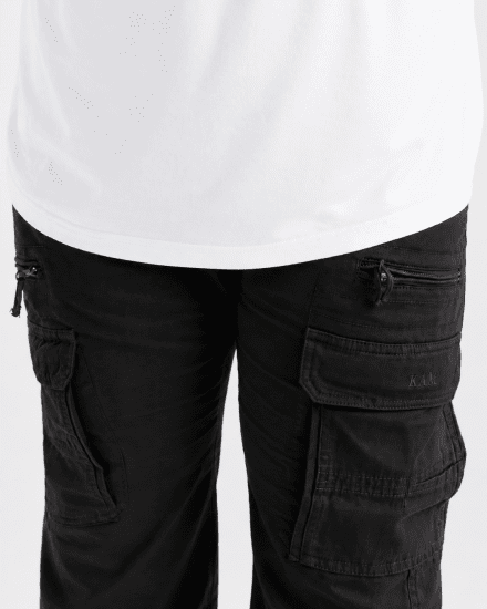 Kam Jeans Cargo pants Black - Blugi & pantaloni - Blugi & Pantaloni Bărbați Mărimi Mari