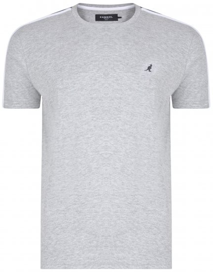Kangol Salter T-shirt Grey - Tricouri - Tricouri Bărbați Mărimi Mari