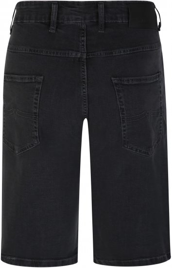 Kam Jeans 101 Stretch Jean Shorts Charcoal - Pantaloni scurți - Pantaloni Scurți Mărimi mari Bărbați 