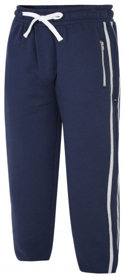 Kam Jeans 239 Stripe Jogger Navy - Pantaloni trening - Pantaloni Trening Bărbați Mărimi Mari