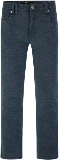 Kam Jeans 264 Slub Weave 5 Pocket Stretch Pants Smokey Blue - Blugi & pantaloni - Blugi & Pantaloni Bărbați Mărimi Mari