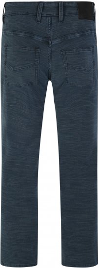 Kam Jeans 264 Slub Weave 5 Pocket Stretch Pants Smokey Blue - Blugi & pantaloni - Blugi & Pantaloni Bărbați Mărimi Mari