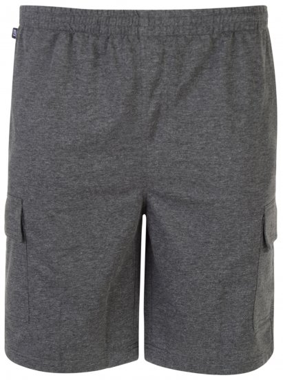 Kam Jeans Cargo Jogger shorts Grey - Pantaloni trening - Pantaloni Trening Bărbați Mărimi Mari