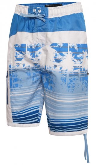 Kam Jeans 3008 Surfer Panelled Swimshorts - Lenjerie intimă & costum baie - Lenjerie Intimă Bărbați Mărimi Mari