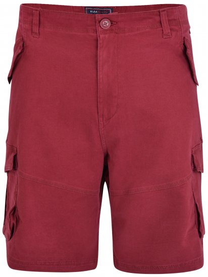 Kam Jeans 320 Cargoshorts Burgundy - Pantaloni scurți - Pantaloni Scurți Mărimi mari Bărbați