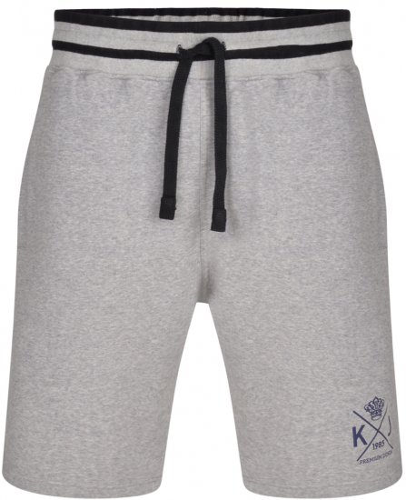 Kam Jeans 328 Jersey Shorts Grey - Pantaloni trening - Pantaloni Trening Bărbați Mărimi Mari
