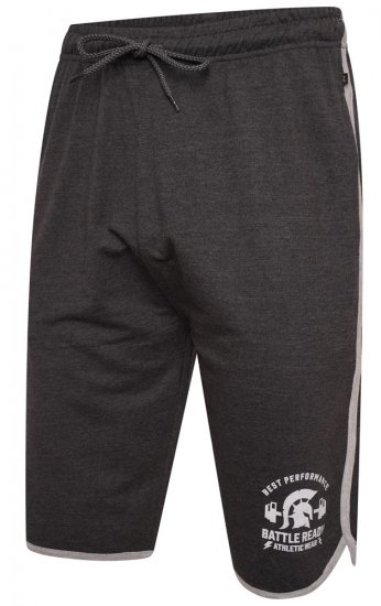 Kam Jeans 3308 Gym Jog Shorts Charcoal - Haine sport & haine de exterior - Haine Sport & Exterior Bărbați Mărimi Mari