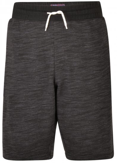 Kam Jeans 331 Melange Jog Shorts Charcoal - Pantaloni trening - Pantaloni Trening Bărbați Mărimi Mari