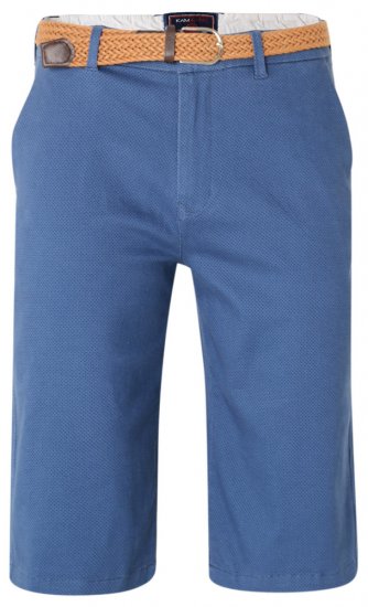 Kam Jeans 339 Dress Shorts Insignia Blue - Pantaloni scurți - Pantaloni Scurți Mărimi mari Bărbați 