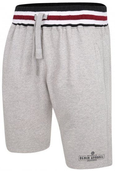 Kam Jeans 344 Sweat shorts Grey - Pantaloni trening - Pantaloni Trening Bărbați Mărimi Mari