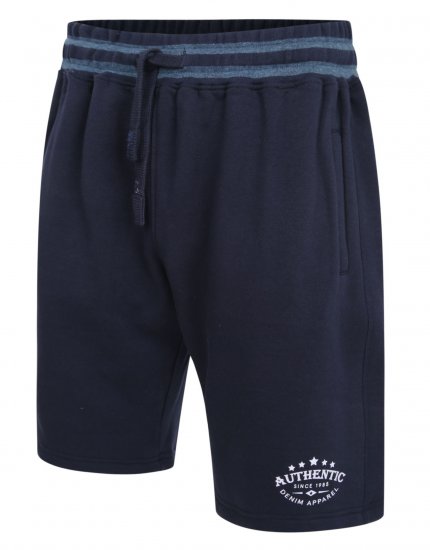 Kam Jeans 345 Authentic Shorts Navy - Pantaloni trening - Pantaloni Trening Bărbați Mărimi Mari