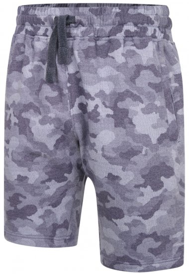 Kam Jeans 346 Camo Sweat Shorts Indigo - Pantaloni trening - Pantaloni Trening Bărbați Mărimi Mari