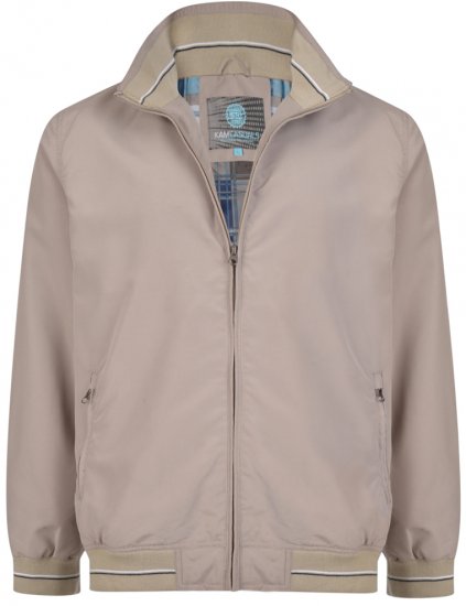 Kam Jeans 440 Jacket Taupe - Geci - Geci Bărbați Mărimi Mari
