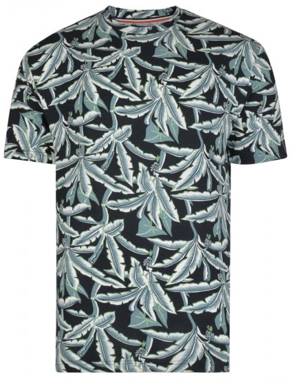 Kam Jeans 5260 T-shirt Navy - Tricouri - Tricouri Bărbați Mărimi Mari