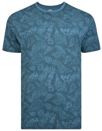 Kam Jeans 5261 T-shirt Denim - Tricouri - Tricouri Bărbați Mărimi Mari