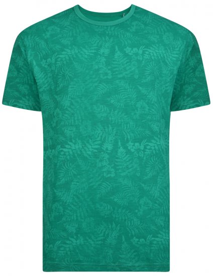 Kam Jeans 5261 T-shirt Shamrock - Tricouri - Tricouri Bărbați Mărimi Mari