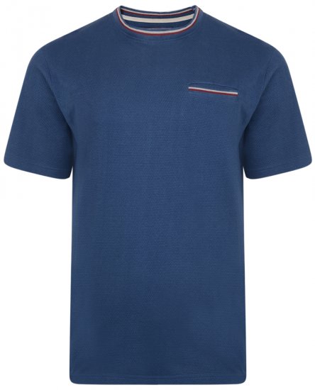 Kam Jeans 5285 T-shirt Denim - Tricouri - Tricouri Bărbați Mărimi Mari