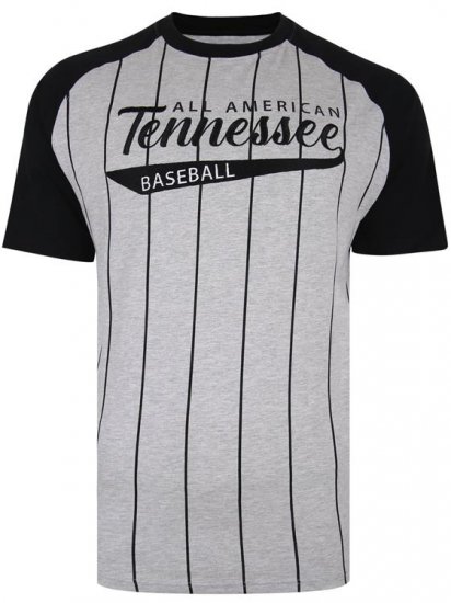 Kam Jeans 5361 Tennessee Baseball T-shirt - Tricouri - Tricouri Bărbați Mărimi Mari
