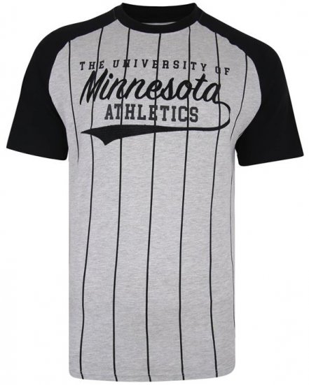 Kam Jeans 5362 Minnesota Baseball T-shirt - Tricouri - Tricouri Bărbați Mărimi Mari