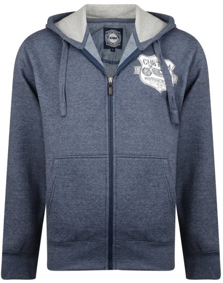 Kam Jeans 704 Customs Hoodie Denim - Pulovere & hanorace - Pulovere & Hanorace Bărbați Mărimi Mari