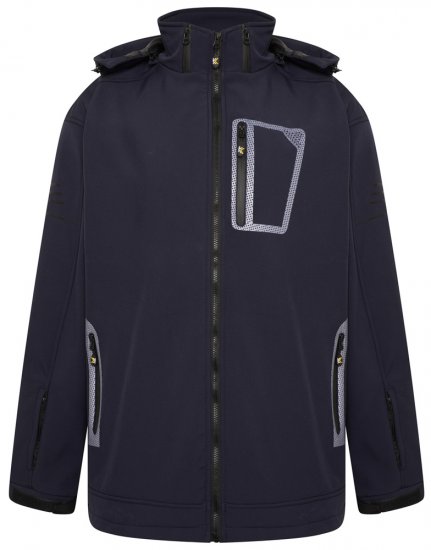 Kam Jeans KV39 Geacă ușoară Bleumarin - Geci - Geci Bărbați Mărimi Mari