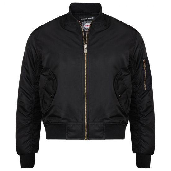 Kam Jeans KV75 Bomber Jacket Black - Geci - Geci Bărbați Mărimi Mari