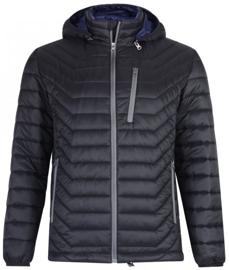 Kam Jeans KV90 Jacket Black - Geci - Geci Bărbați Mărimi Mari