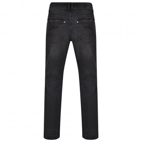 Kam Jeans Ortega Jeans Black Used - Blugi & pantaloni - Blugi & Pantaloni Bărbați Mărimi Mari