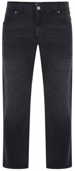 Kam Jeans VIGO Stretchjeans Black Used - Blugi & pantaloni - Blugi & Pantaloni Bărbați Mărimi Mari