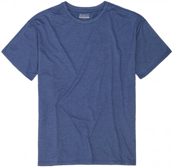 Adamo Kevin Regular fit T-shirt Indigo Blue - Tricouri - Tricouri Bărbați Mărimi Mari