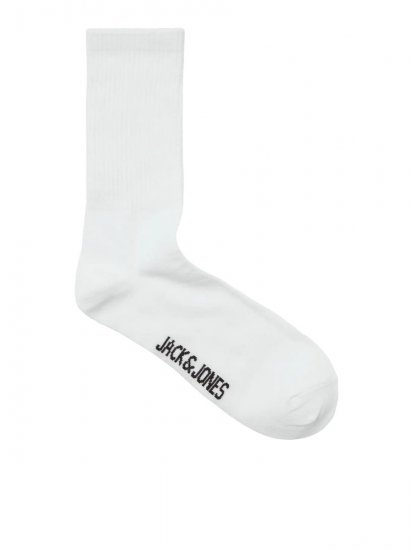 Jack & Jones Basic Șosete de tenis Alb 5-pack - Lenjerie intimă & costum baie - Lenjerie Intimă Bărbați Mărimi Mari