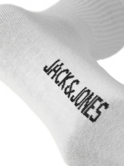 Jack & Jones Basic Șosete de tenis Alb 5-pack - Lenjerie intimă & costum baie - Lenjerie Intimă Bărbați Mărimi Mari