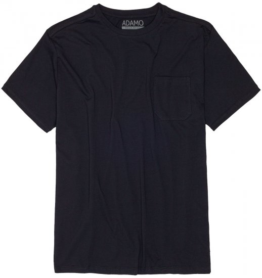Adamo Kody Regular fit T-shirt with Pocket Navy - Tricouri - Tricouri Bărbați Mărimi Mari