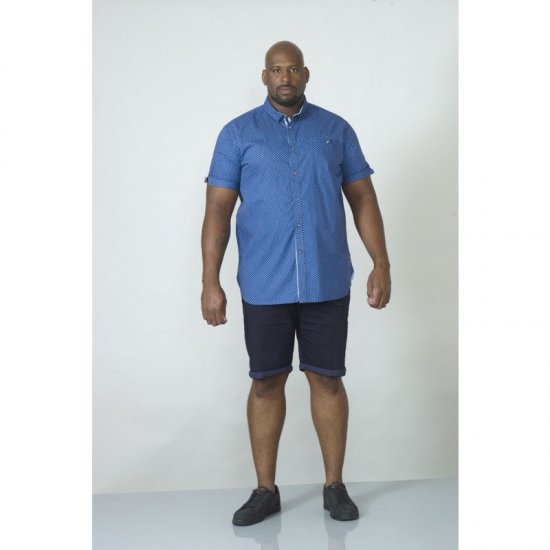 D555 Bobby Short Sleeve Shirt - Cămăși - Cămăși Bărbați Mărimi Mari