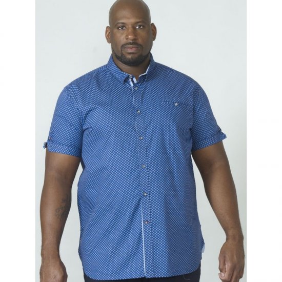 D555 Bobby Short Sleeve Shirt - Cămăși - Cămăși Bărbați Mărimi Mari