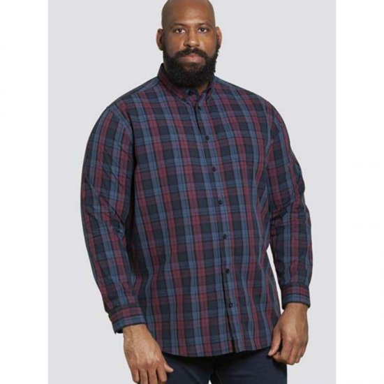 D555 Enderby Long Sleeve Shirt - Cămăși - Cămăși Bărbați Mărimi Mari
