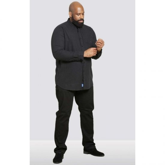 D555 Jared Long Sleeve Shirt - Cămăși - Cămăși Bărbați Mărimi Mari