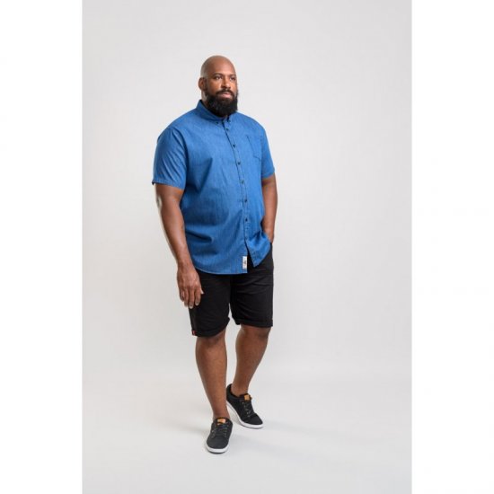D555 Arnold Denim Shirt - Cămăși - Cămăși Bărbați Mărimi Mari
