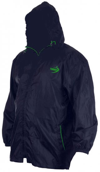 D555 Zac "Packaway" Rain Jacket Navy - Haine sport & haine de exterior - Haine Sport & Exterior Bărbați Mărimi Mari
