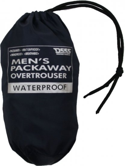 D555 Elba "Packaway" Rain Pants Black - Haine sport & haine de exterior - Haine Sport & Exterior Bărbați Mărimi Mari