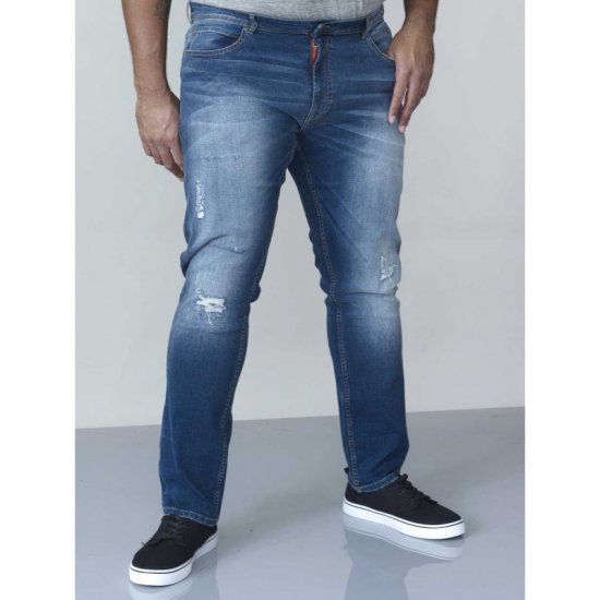 D555 Asher 1959 Stretch Jeans with rips - Blugi & pantaloni - Blugi & Pantaloni Bărbați Mărimi Mari