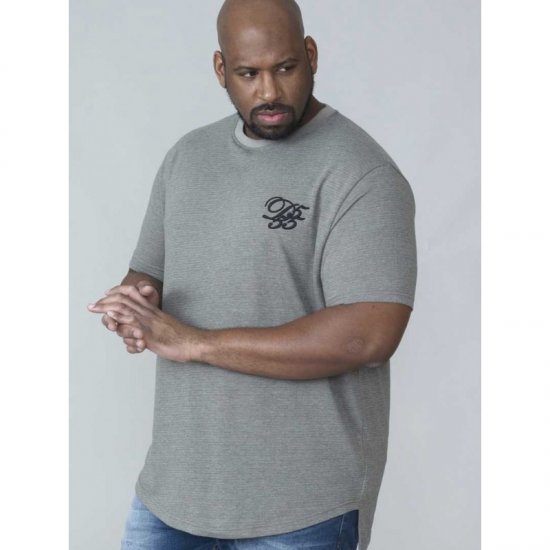 D555 Agler Waffle T-shirt Khaki - Tricouri - Tricouri Bărbați Mărimi Mari