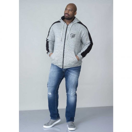 D555 Ronnie Full zip Hoodie - Pulovere & hanorace - Pulovere & Hanorace Bărbați Mărimi Mari