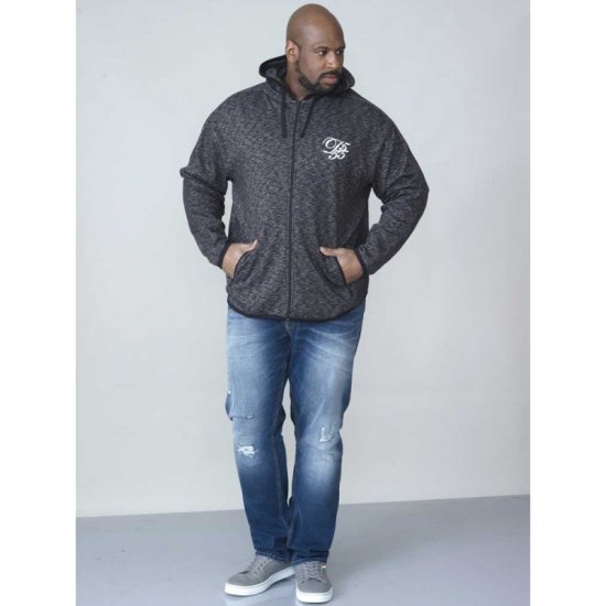 D555 Bennie Full zip Hoodie - Pulovere & hanorace - Pulovere & Hanorace Bărbați Mărimi Mari