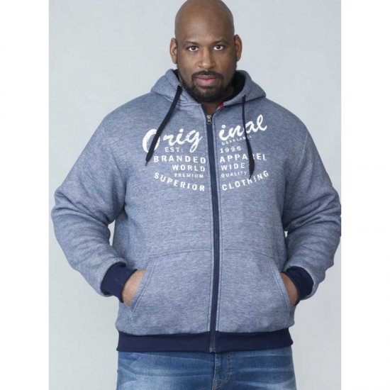 D555 Murdoch Sherpa Lined Hoodie - Pulovere & hanorace - Pulovere & Hanorace Bărbați Mărimi Mari