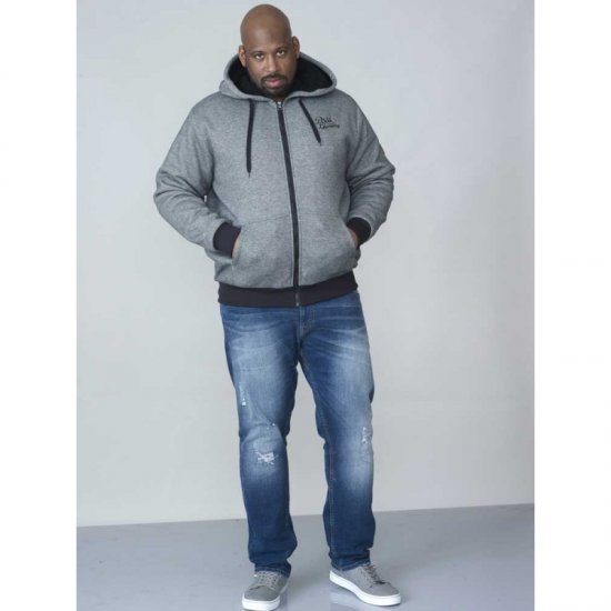 D555 William Sherpa Lined Hoodie - Pulovere & hanorace - Pulovere & Hanorace Bărbați Mărimi Mari