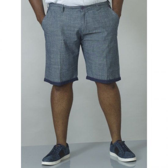 D555 Cliff Shorts Navy - Pantaloni scurți - Pantaloni Scurți Mărimi mari Bărbați 