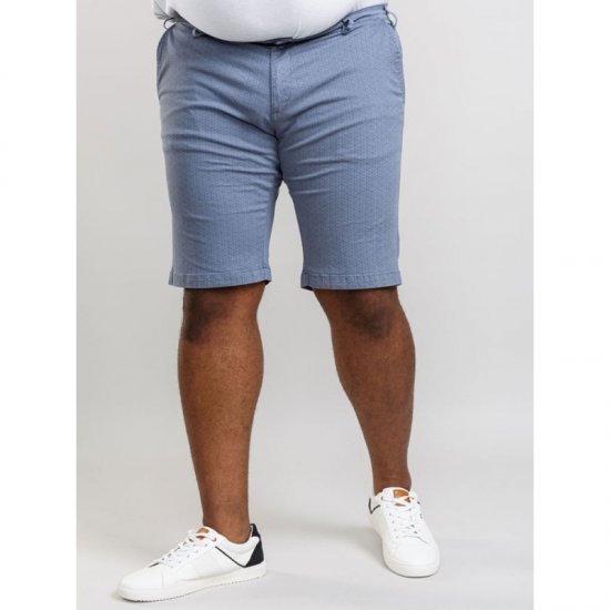 D555 Hardy Shorts Blue - Pantaloni scurți - Pantaloni Scurți Mărimi mari Bărbați 